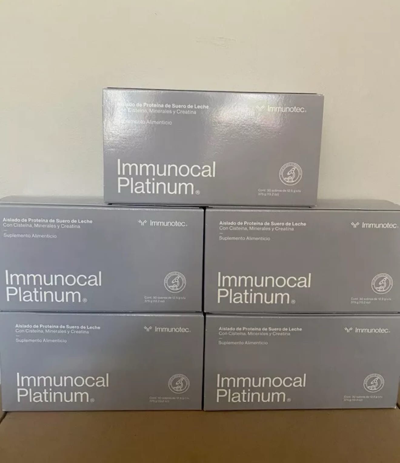 Immunocal Platinum Glutathione Precursor, 5 Boxes Exp 2027