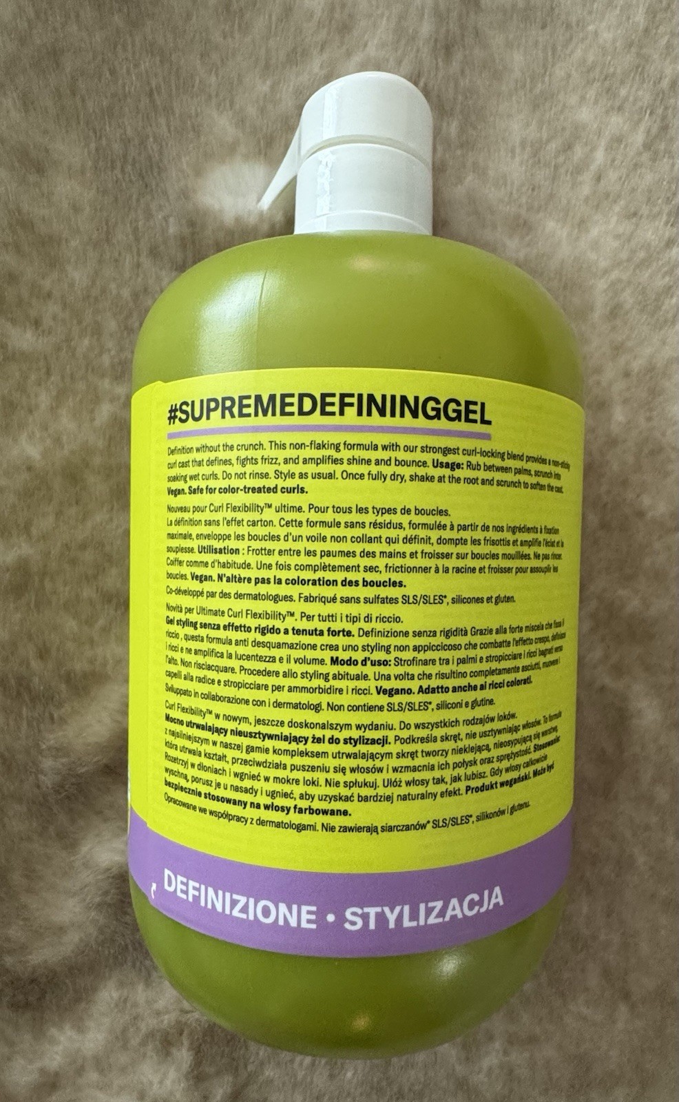 DevaCurl Supreme Defining Gel 32 oz – Super – Strong Hold