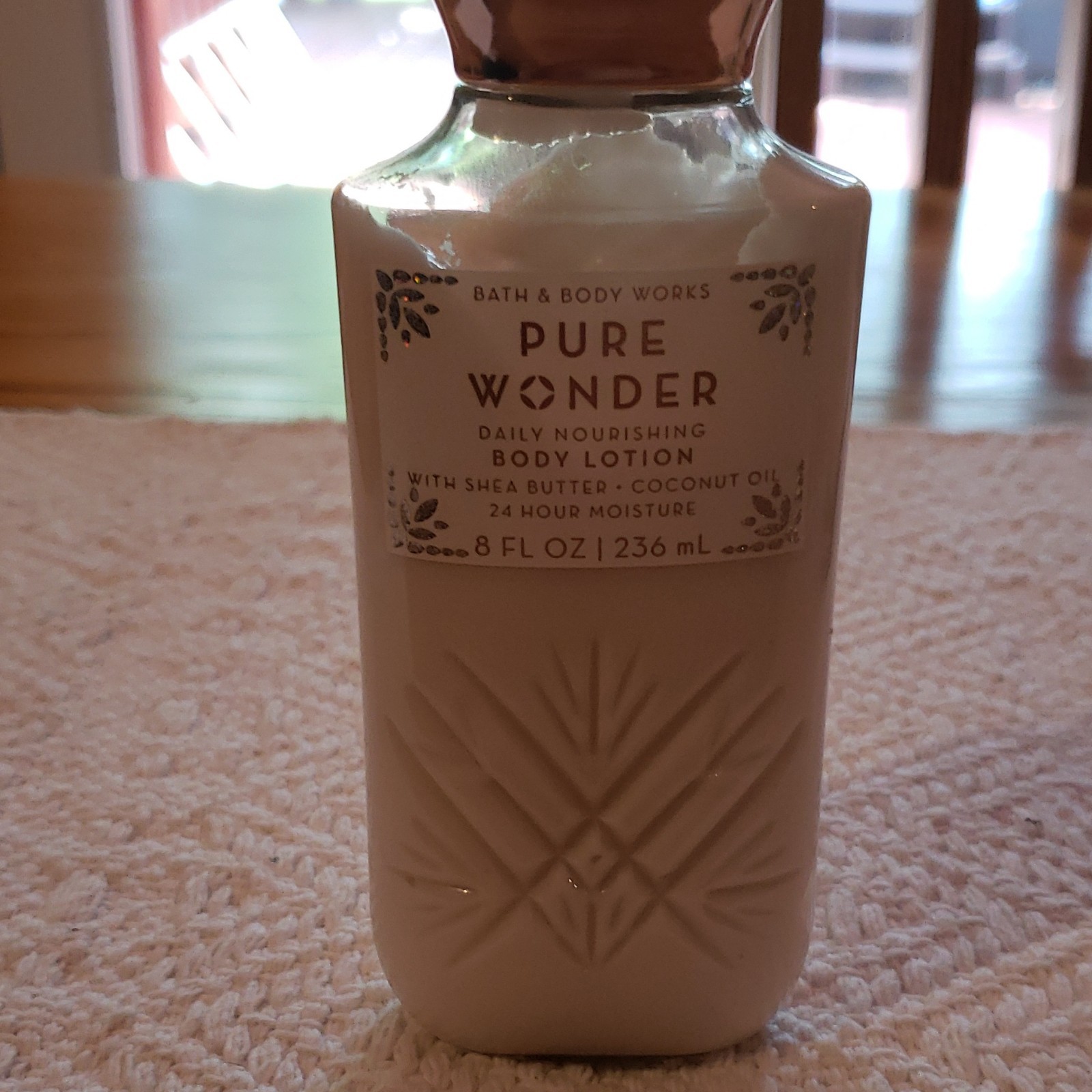 Bath & Body Works Pure Wonder Body Lotion Shea Butter & Coconut Oil 8 fl oz