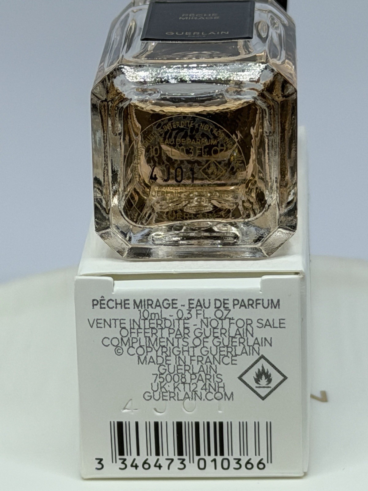 Guerlain Pêche Mirage Mini 10 mL EDP New In Box L’Art & La Matière
