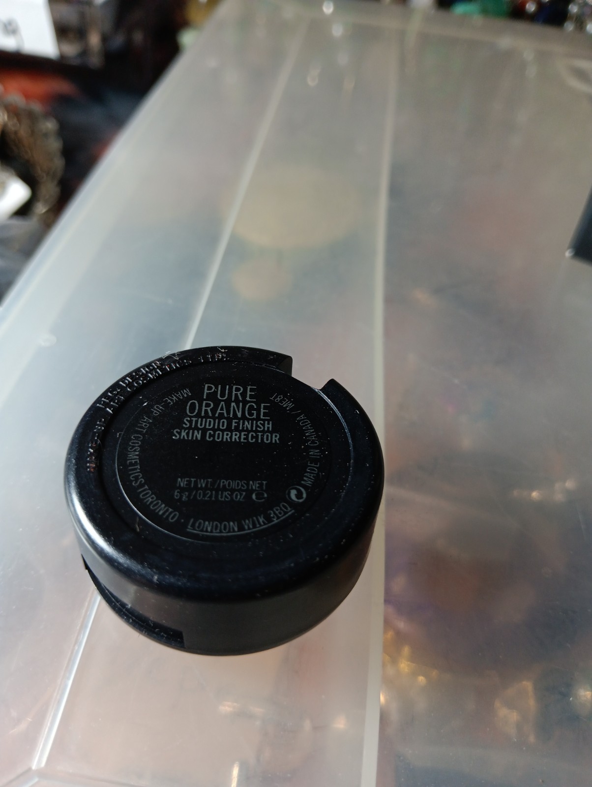 MAC Studio Finish Skin Corrector NEW IN BOX Pure Orange