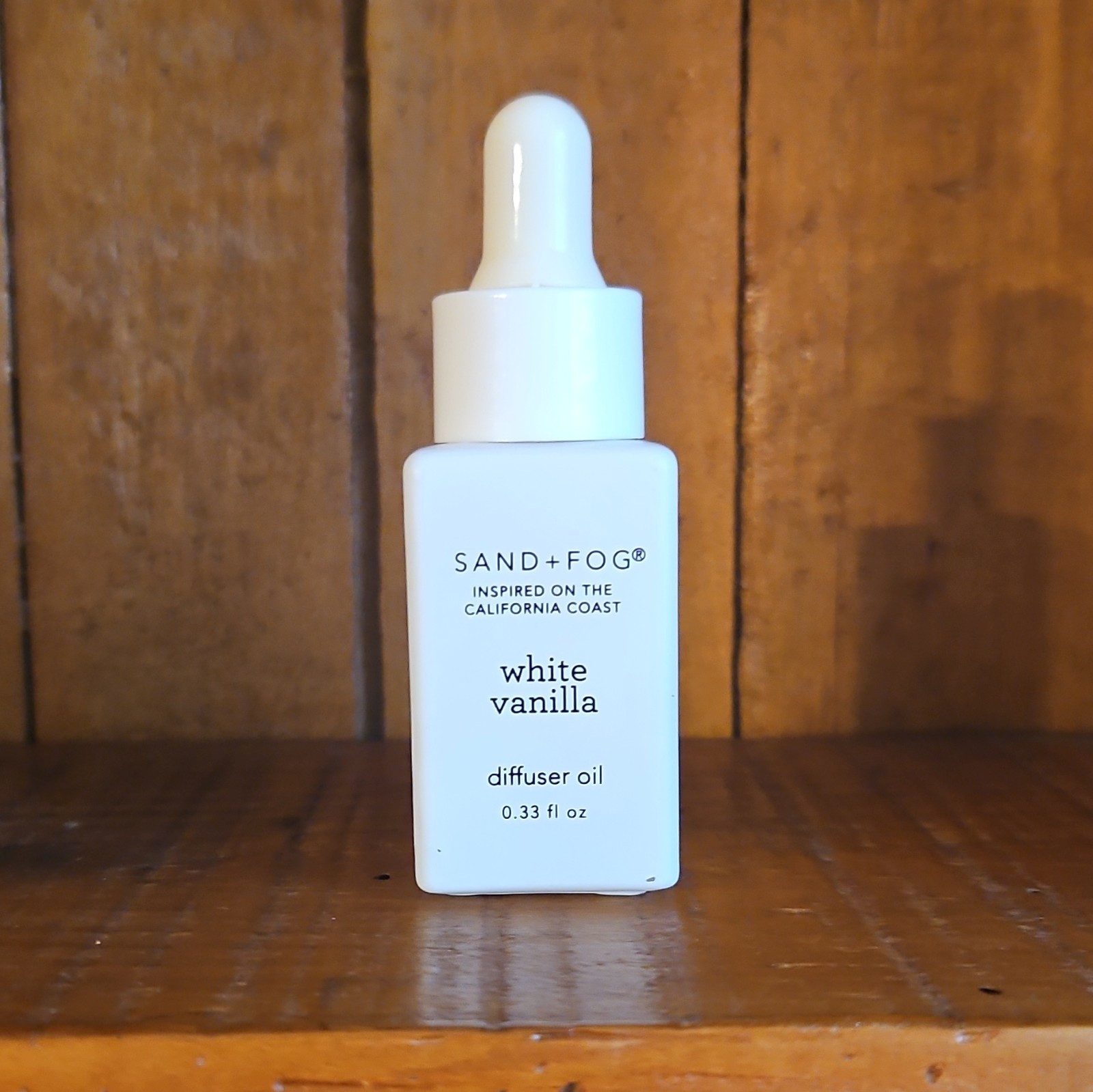 3Piece SAND&OG White Vanilla Body Scrub 10oz,Diffuser Oil .33 oz, Perfume Roller