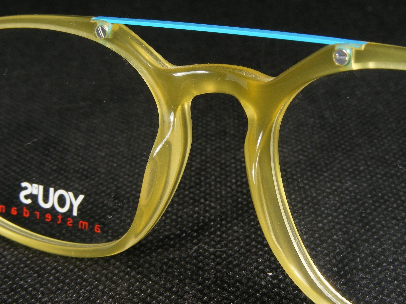YOU’S Amsterdam 1145 35 Yellow /Blue UNIQUE EYEGLASSES GLASSES FRAME 49-18-135mm