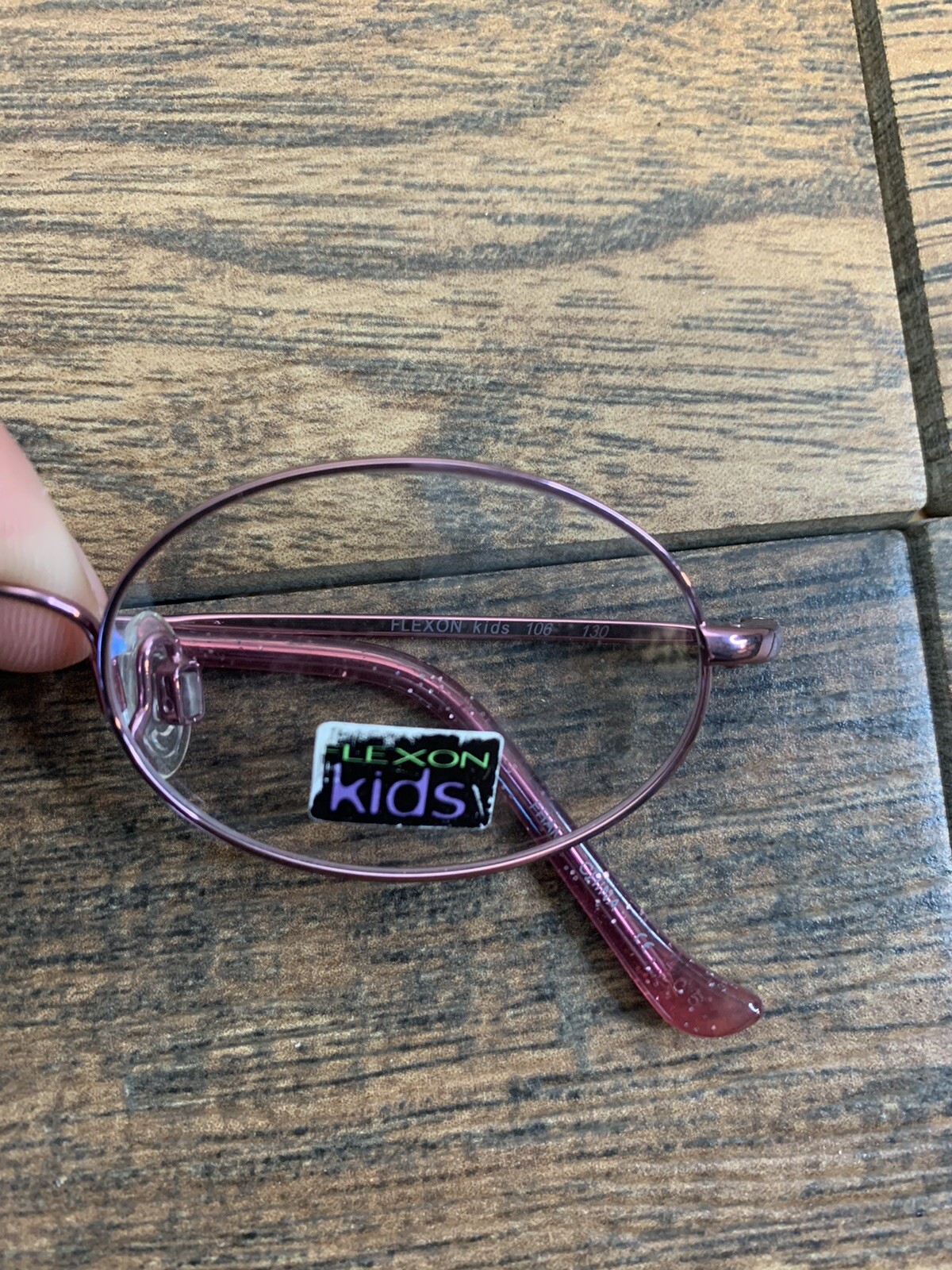 Marchon Flexon Bridge Kids Eyeglasses G82 106 45-18 Rose Quarts