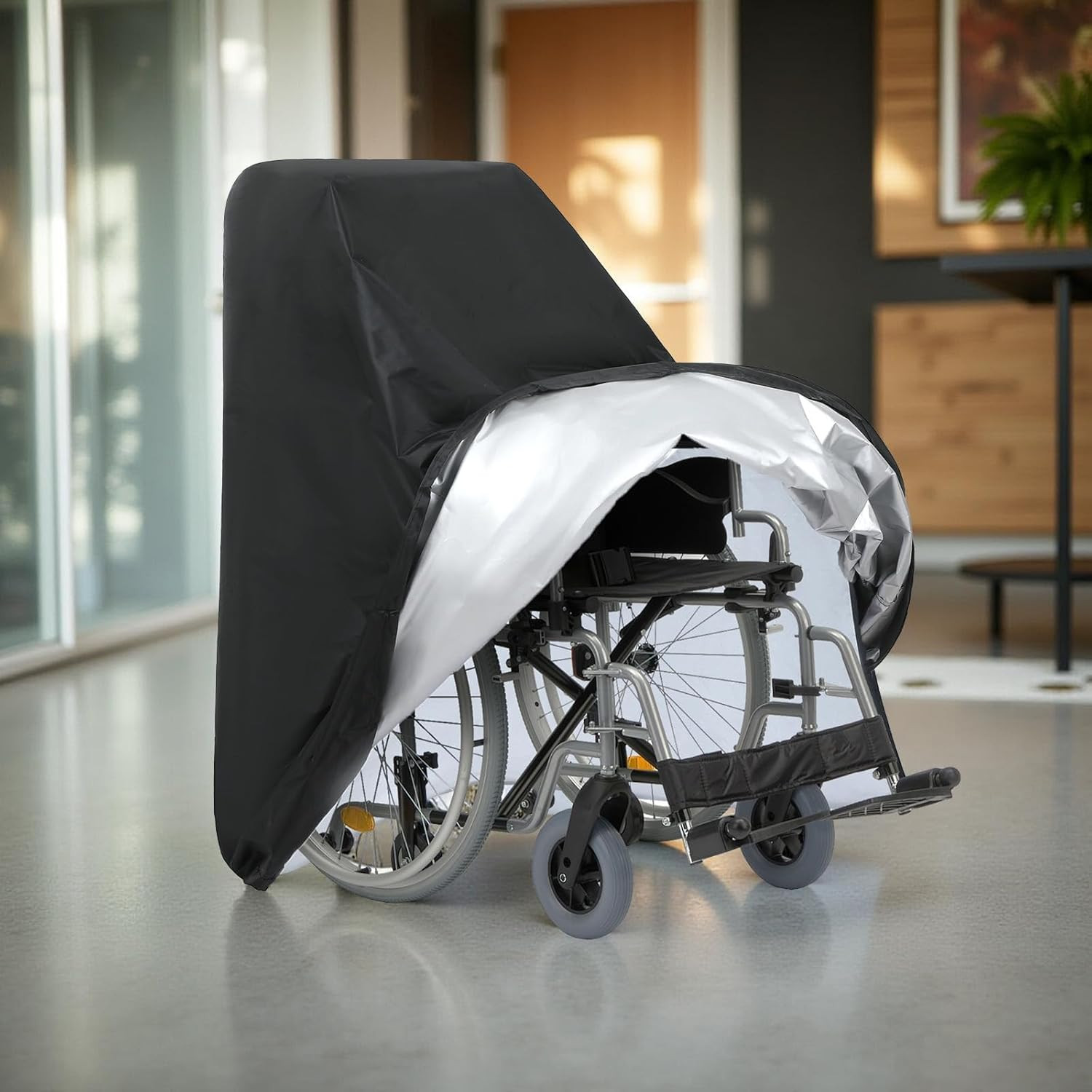 Electric Wheelchair Cover Waterproof Heavy Duty Dustproof Mobility Scooter Stora