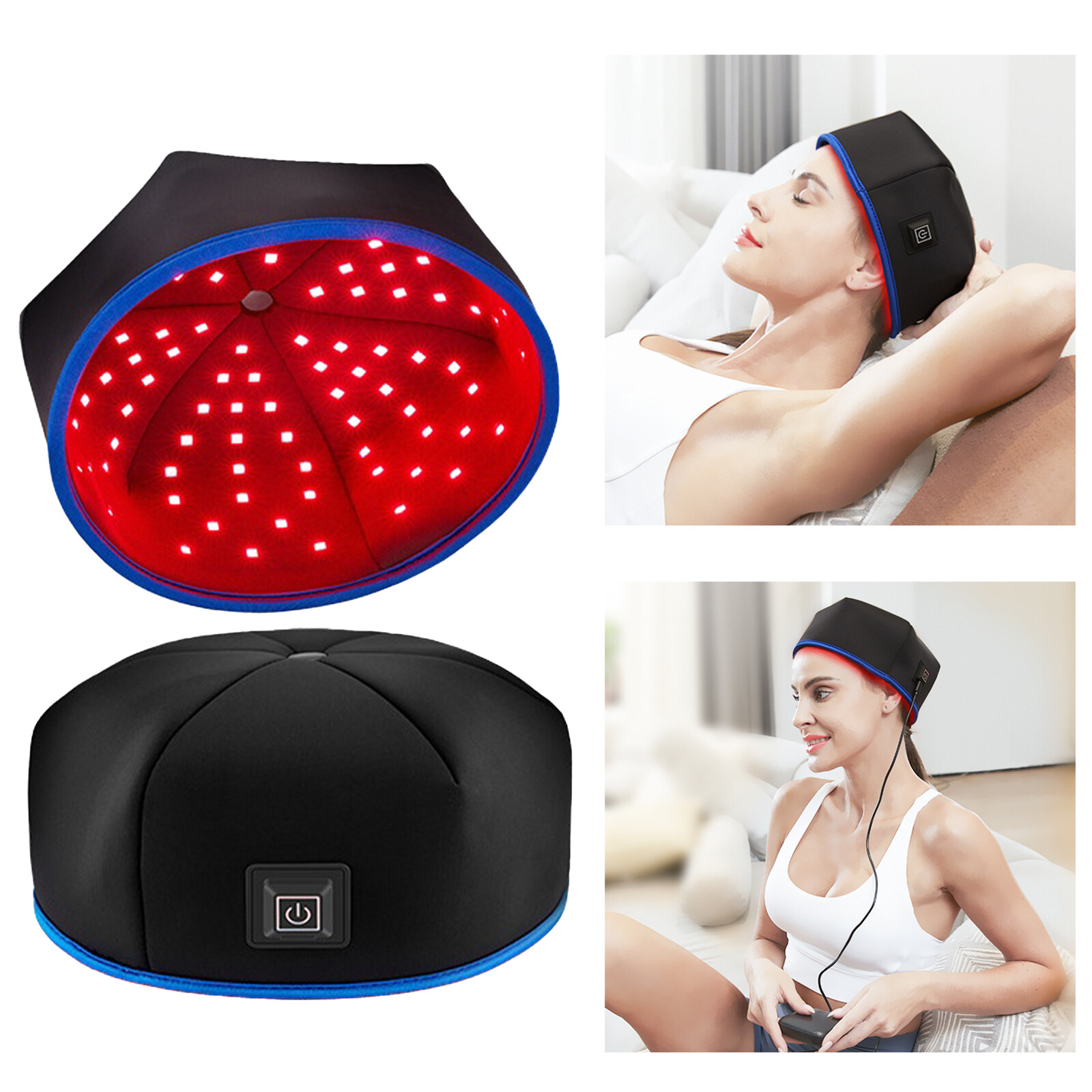 240 LED Red Light Therapy Cap for Hair Loss Regrowth Treatment Helmet