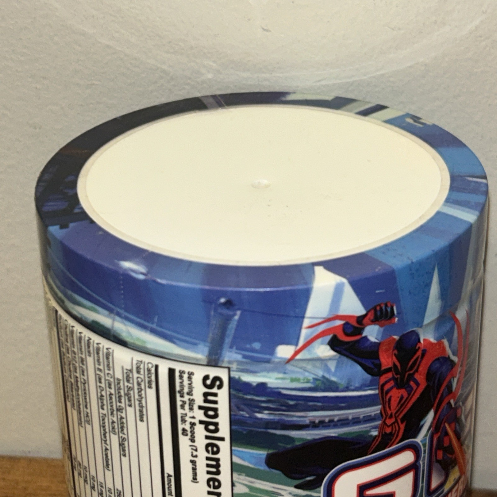 G FUEL Future Sense Spider-Man 2099 Tub – Sour Fruit Punch – EXP 10/2028 – NEW