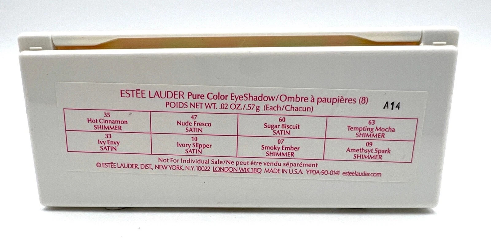Estee Lauder Lilly Pulitzer 8 Shades Limited Eyeshadow Palette