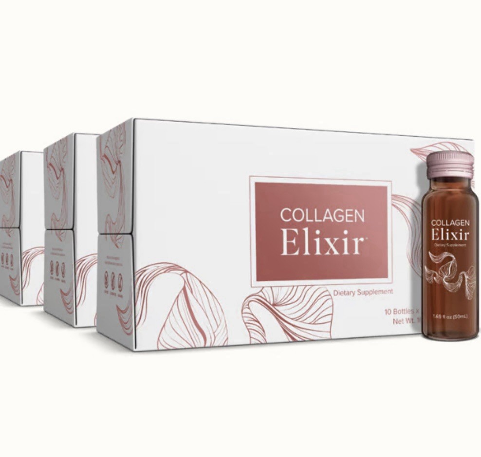 Isagenix Collagen Elixir Marine Collagen 30 ct Bottles 1.69 fl oz Free Shipping
