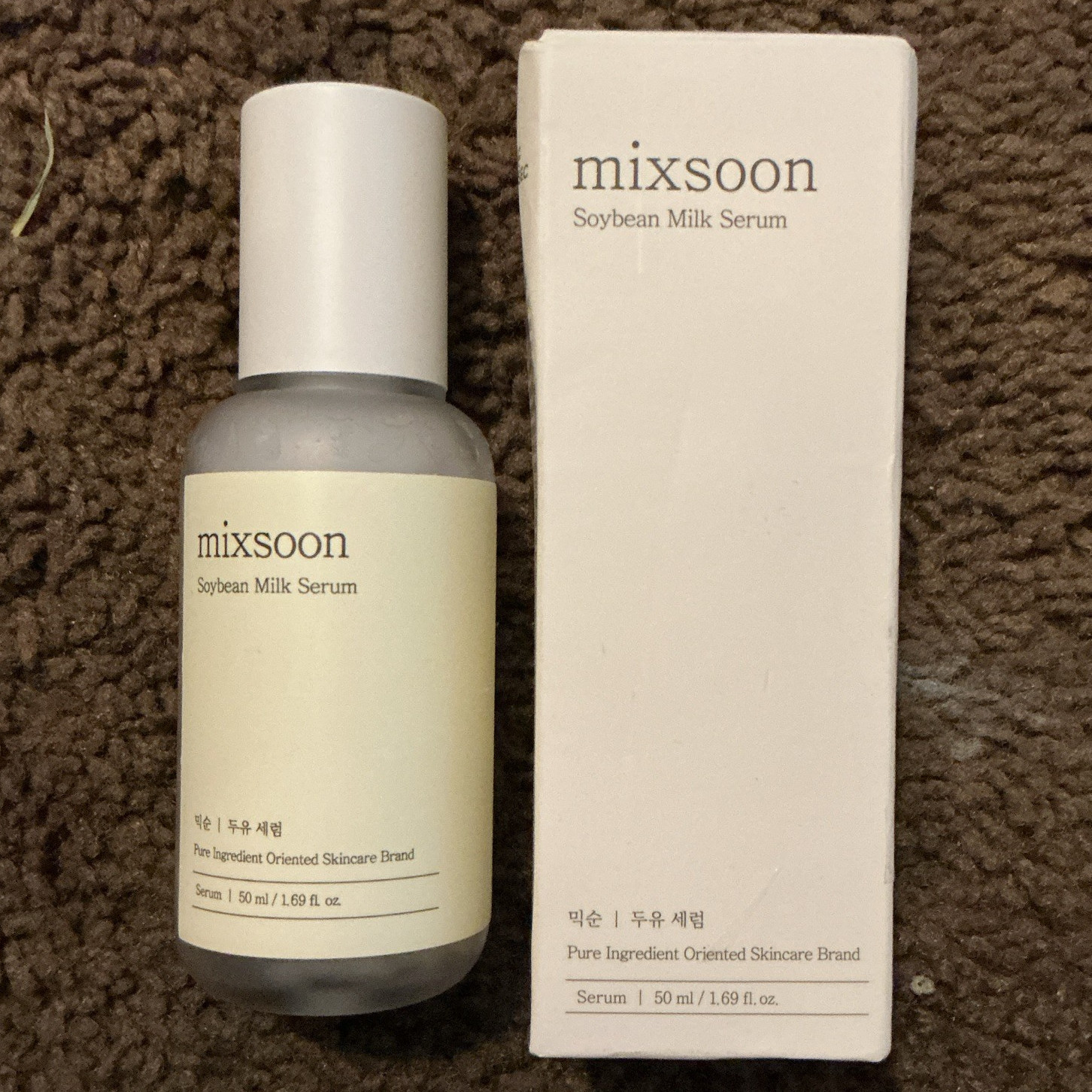 mixsoon Soybean Milk Hydrating Face Serum Moisturizer 50 ml 1.69 fl oz 2 piece