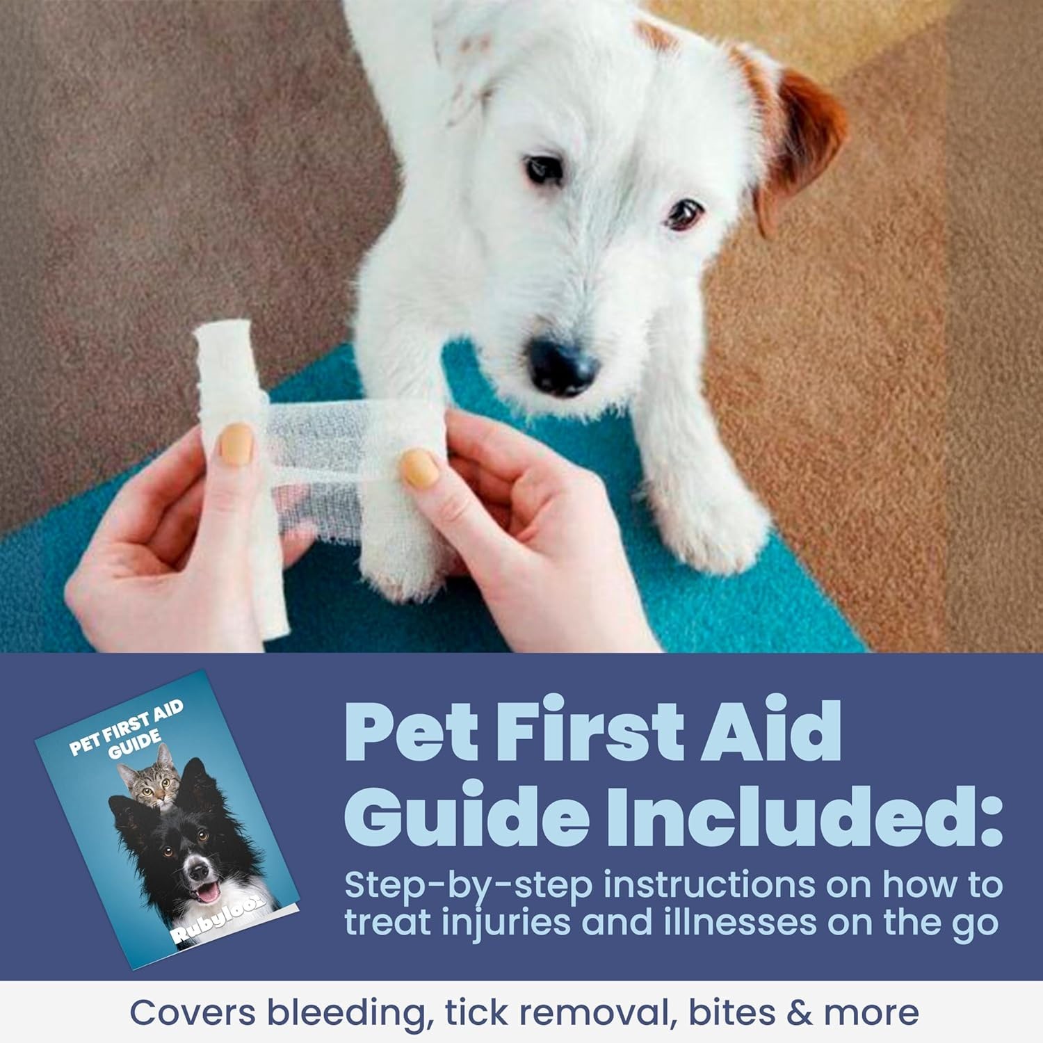 Dog First Aid Kit – Vet Approved Emergency Supplies – Pet First Aid Kit Guide