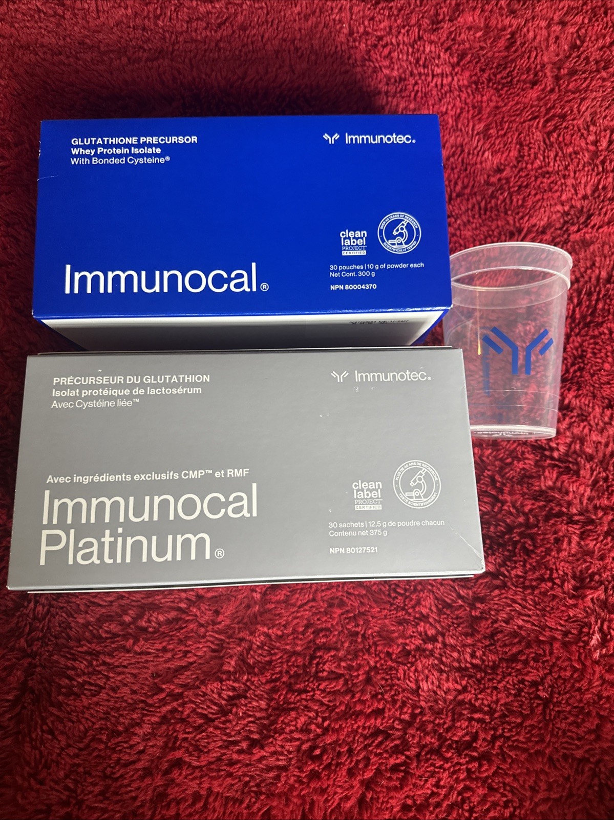 Immunotec Immunocal platinum/Classic Combo Pack! EXP: 12/27 NEW/SEALED