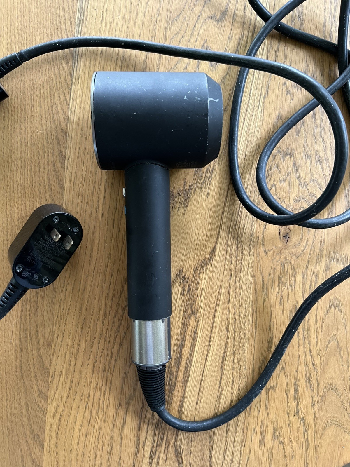 Dyson Supersonic HD01 Black Hair Dryer For Parts or Repair 1600W