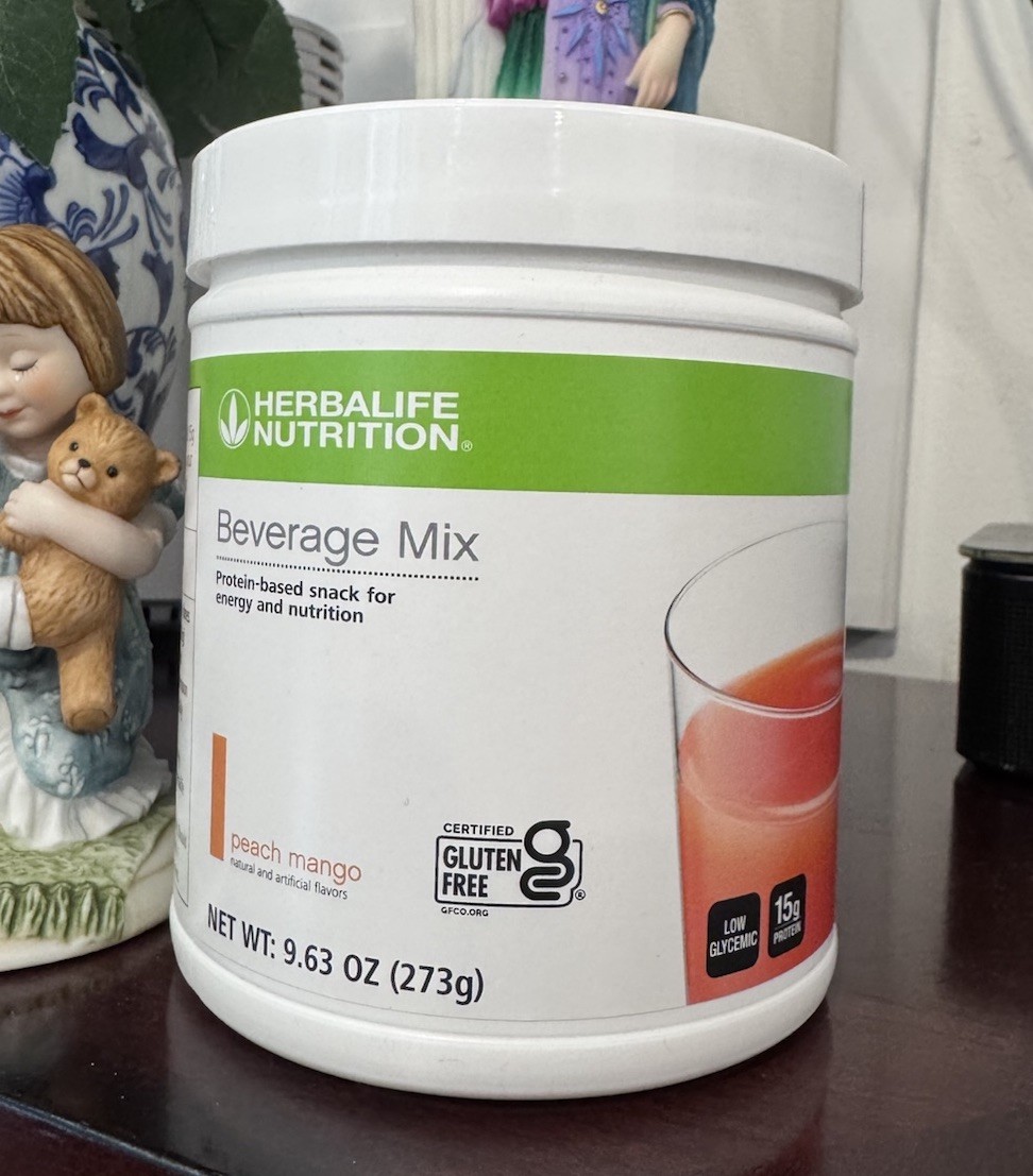 Herbalife Beverage Mix Peach Mango ,Protein-Based Snack For Energy And Nutrition