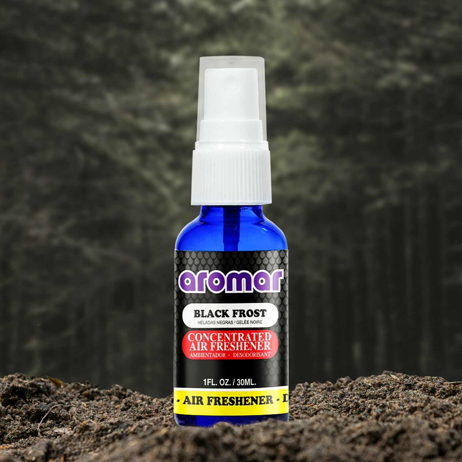 Aromar 100% Concentrated Air Freshener Spray Bottles, 1 oz.