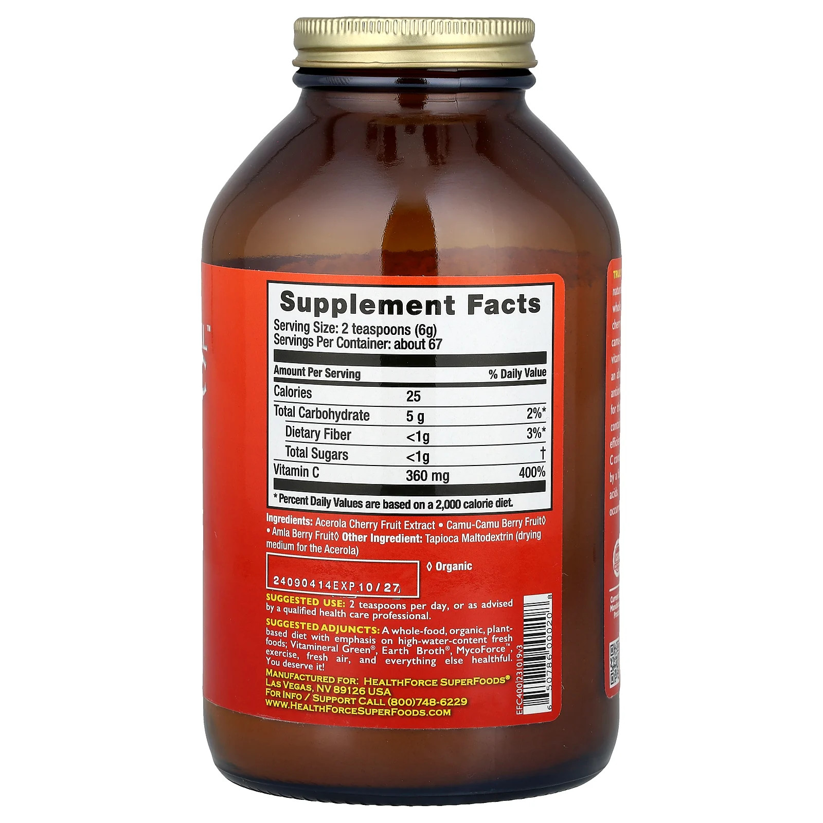 Truly Natural Vitamin C, Version 3, 14.1 oz (400 g)