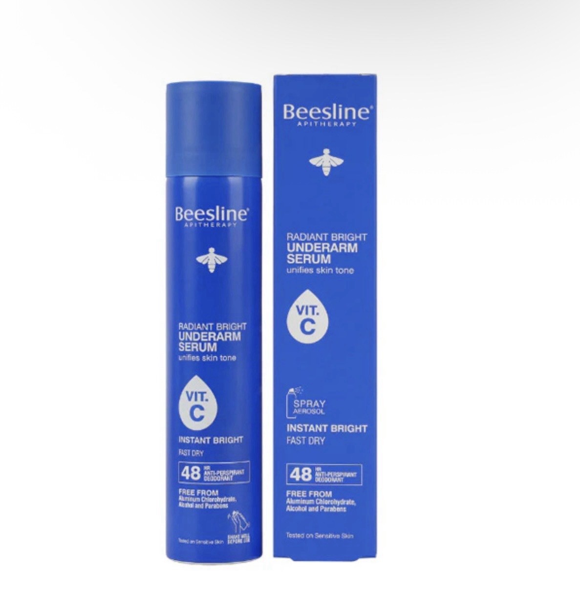 Beesline Radiant Bright Underarm Instant Bright Serum 48h- 150ml