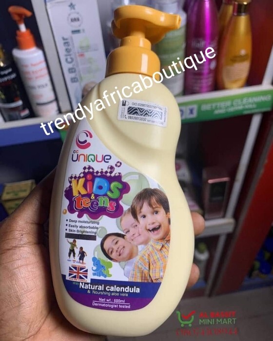 X 1 Unique Kids & Teens Skin Brightening Body Lotion For Sensitive Kids Skin👌
