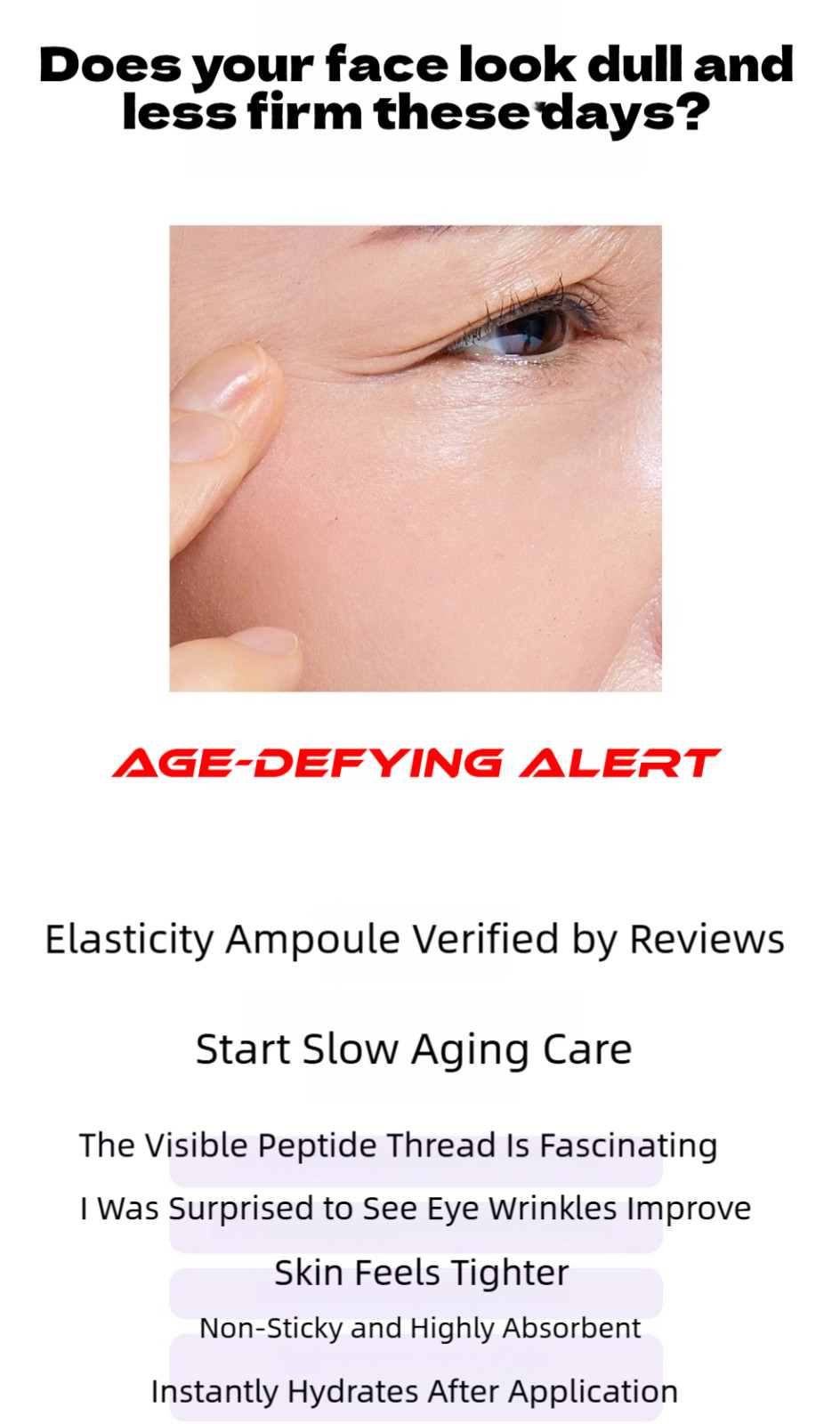 Ample N Peptide Shot Ampoule 100ml [ Thread Lifting **Effect Serum** ] K-Beauty