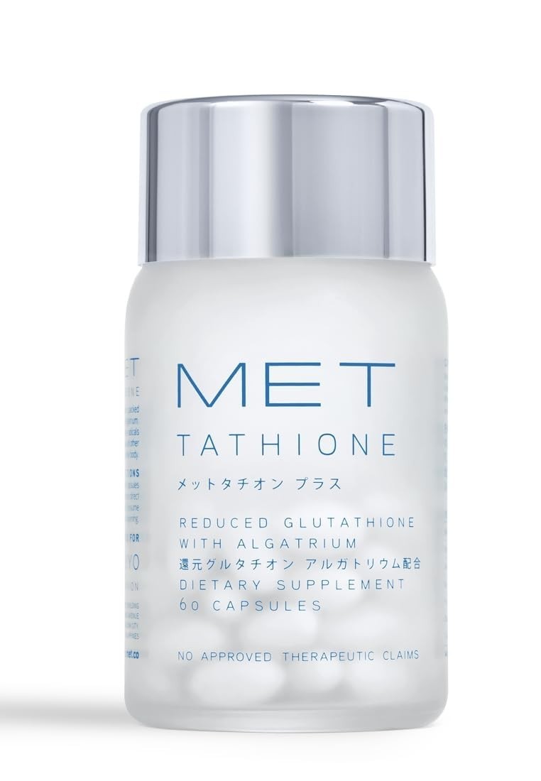 Met tathione Soft Gel Glutathione Capsules with Algatrium, 30 Count