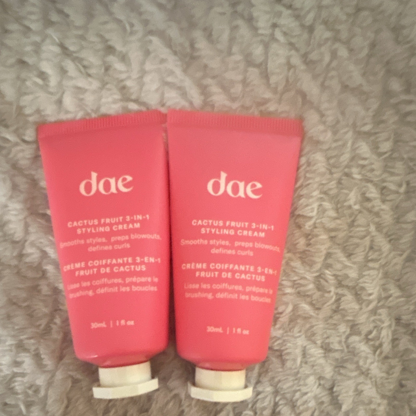 dae Cactus Fruit 3-in-1 Styling Hair Cream, Curl Enhancing, 30 mL (2 Pack)