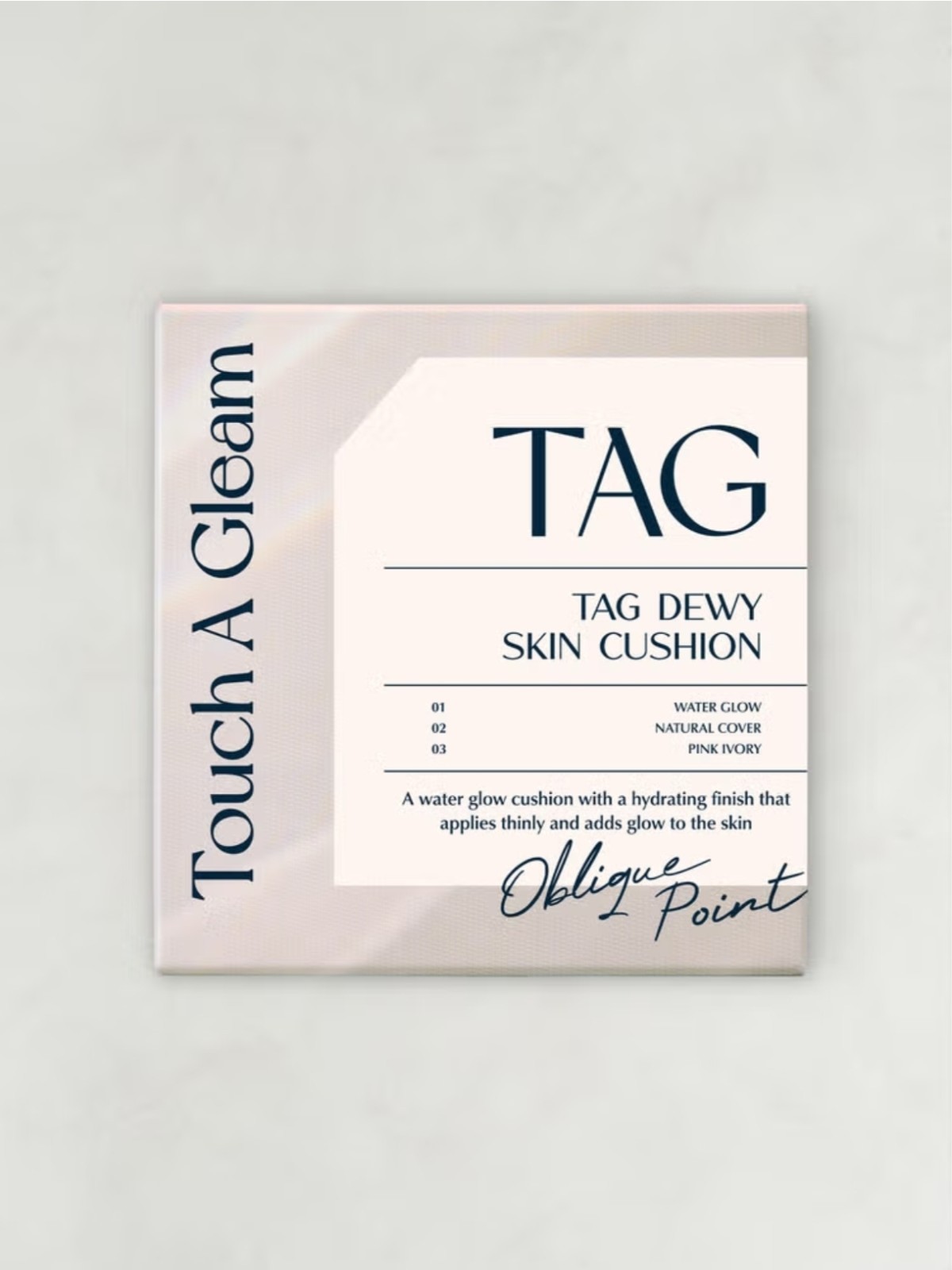 K-Beauty DAISO TAG Dewy Skin Cushion 15g — 01 Pale Light | Glass-Skin Glow