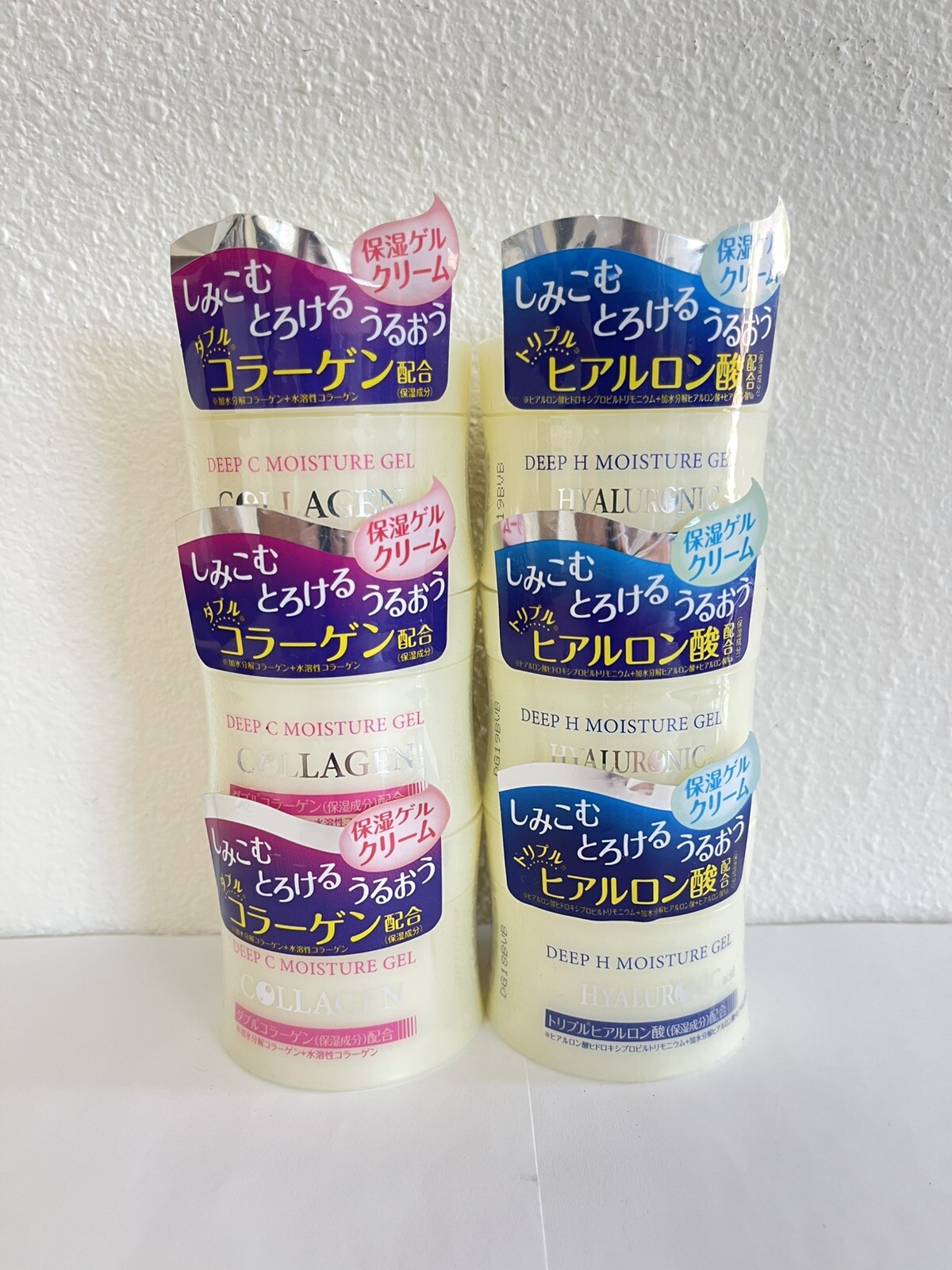 3 Daiso Japan Deep C Moisture Gel COLLAGEN & 3 Hyaluronic acid H 40g – US Seller