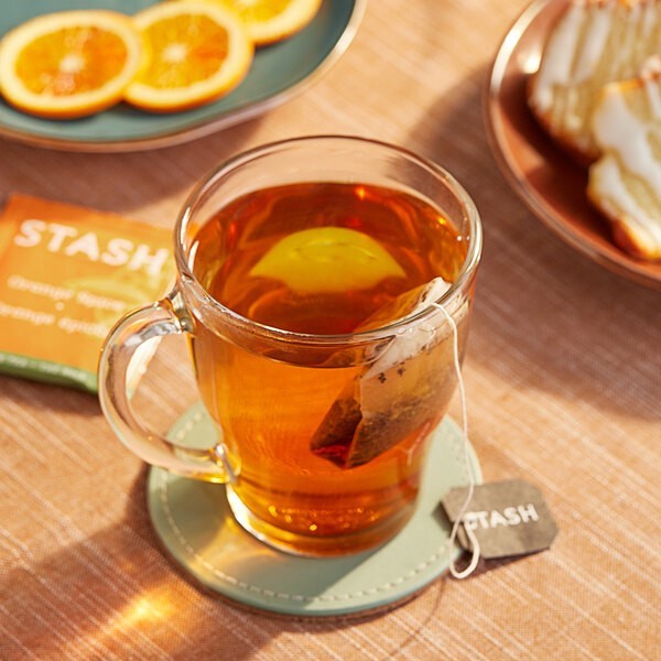 ORANGE SPICE TEA 30 Bags (Not 20) Non-GMO Kosher Stash Tea