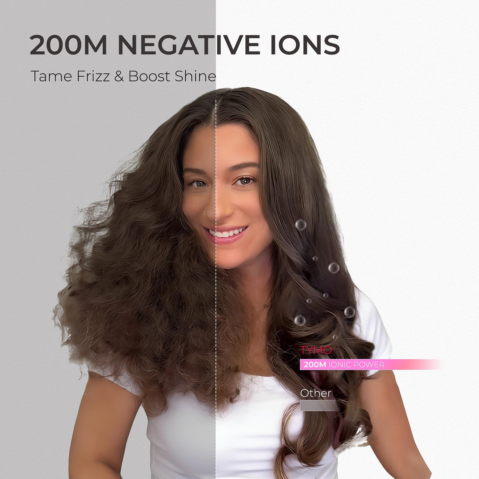TYMO Hair Dryer Brush Blow Dryer Brush in One, 4 in 1 Ionic Hairdryer and Styler