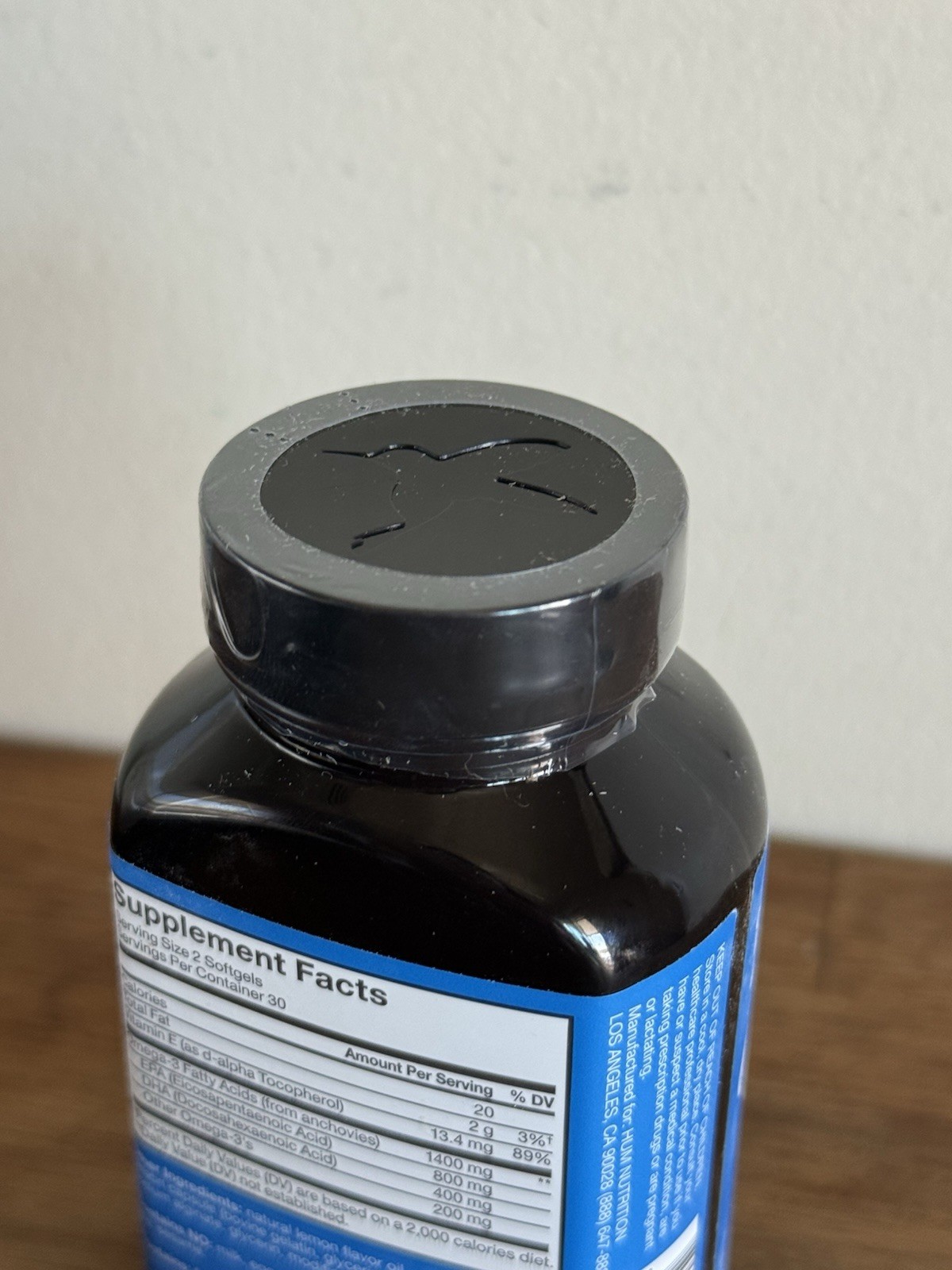 HUM OMG! Omega The Great – Triple Omega 3 Fish Oil (60-Count) EXP 01/2027