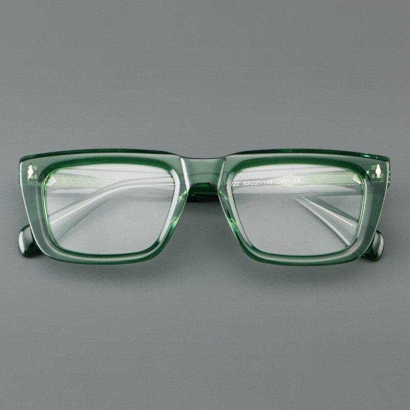 Thick Acetate Retro Reading Glasses Men Women Unisex Readers Frames Full Rim