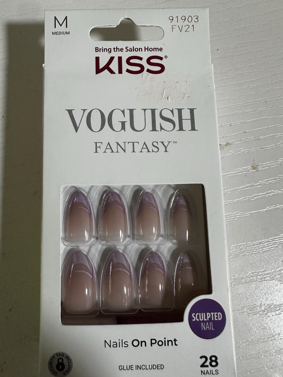 Kiss/ Gel Magnetic, Voguish, Fantasy Allure Nail New 4 Nails