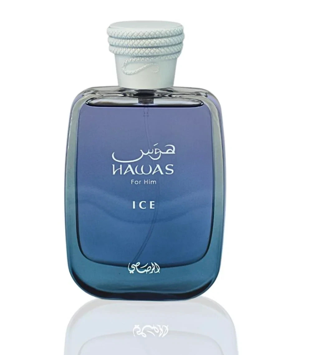 Hawas Ice EDP 3.4 oz / 100 ml Spray for Men
