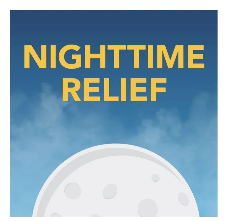 2 pack Equate Nighttime Severe Cold Cough & Flu Relief Powder Honey Lemon 12 Ct