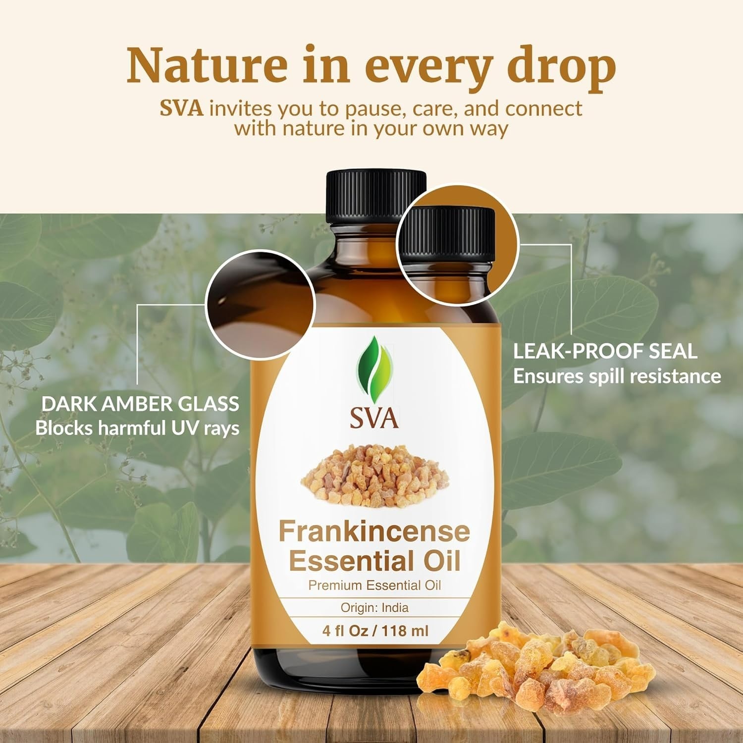 Frankincense Essential Oil Huge 4 Fl Oz 100% Pure and Natural