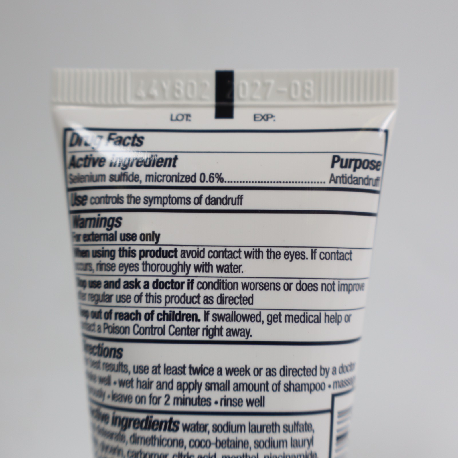 5 PACK Vichy Dercos Selenium Anti-Dandruff Shampoo for Itchy Scalp 1.69oz Each