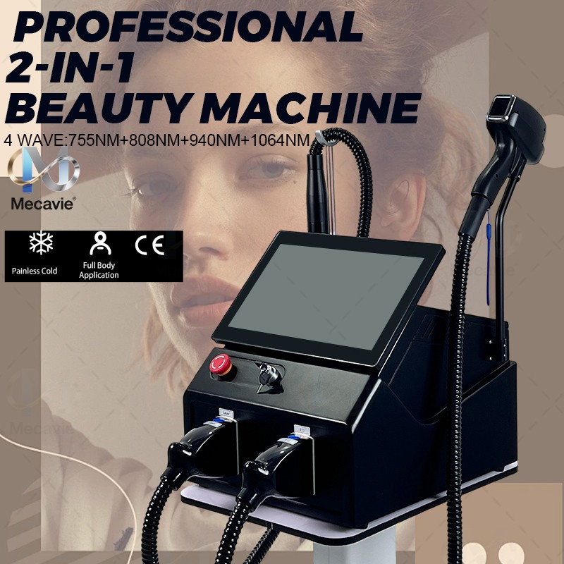 High Power Diode Laser Hair Removal Machine Ice Titanium Full Body Hair Remover