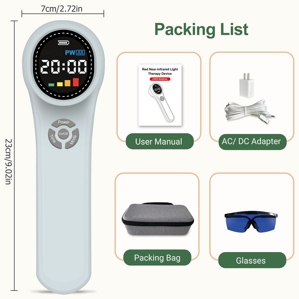 Low Level Laser Therapy Device Cold Laser for Pain Treatment 660nm 810nm 980nm
