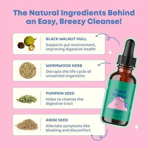 Patrol Stomach Cleansing Drops Intestinal & Immune Health for Kids Formula-Hot