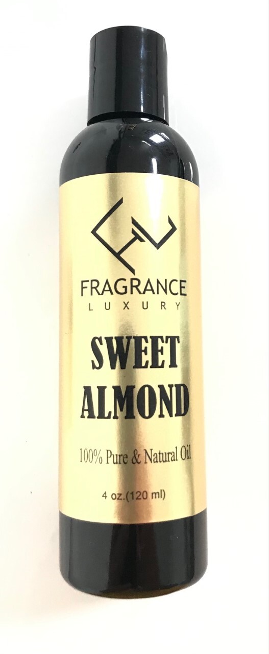 Sweet Almond carrier Oil 100% Pure Natural Organic For Skin,Face,Hair & Massage