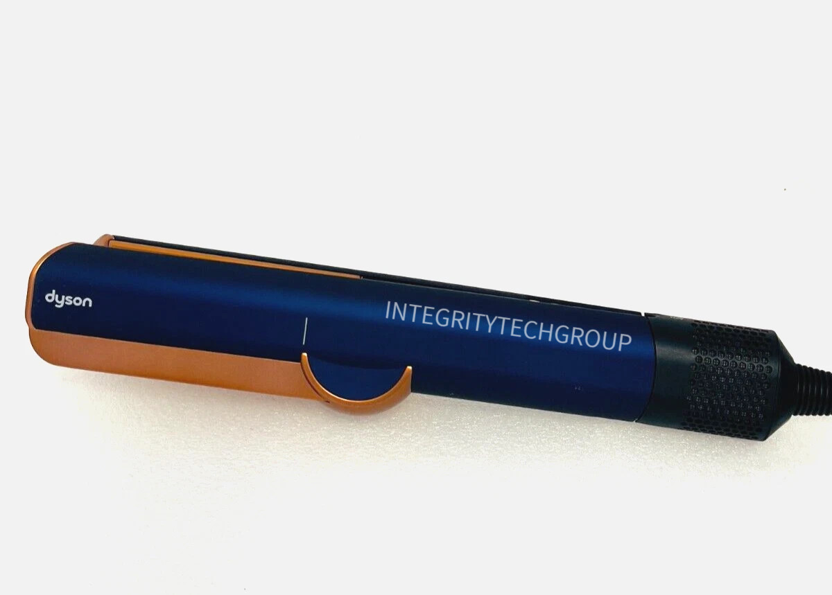 Genuine Dyson Airstrait Hair Straightener Prussian Blue/Copper, USED