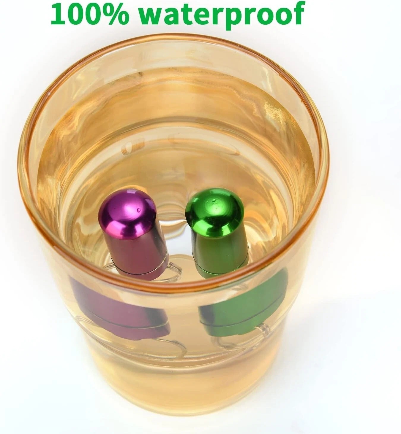 Box Keychain Medicine Pill Box Aluminum Container Holder Waterproof Case 10 PCS