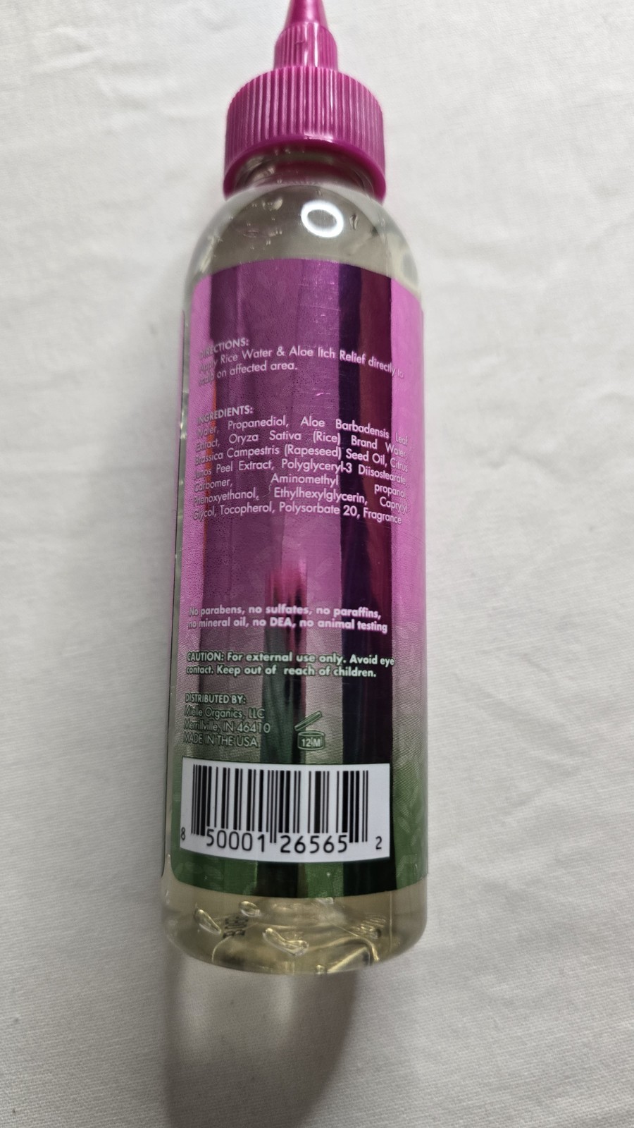 1 bottle – Mielle Rice Water & Aloe Vera Scalp Itch Relief.