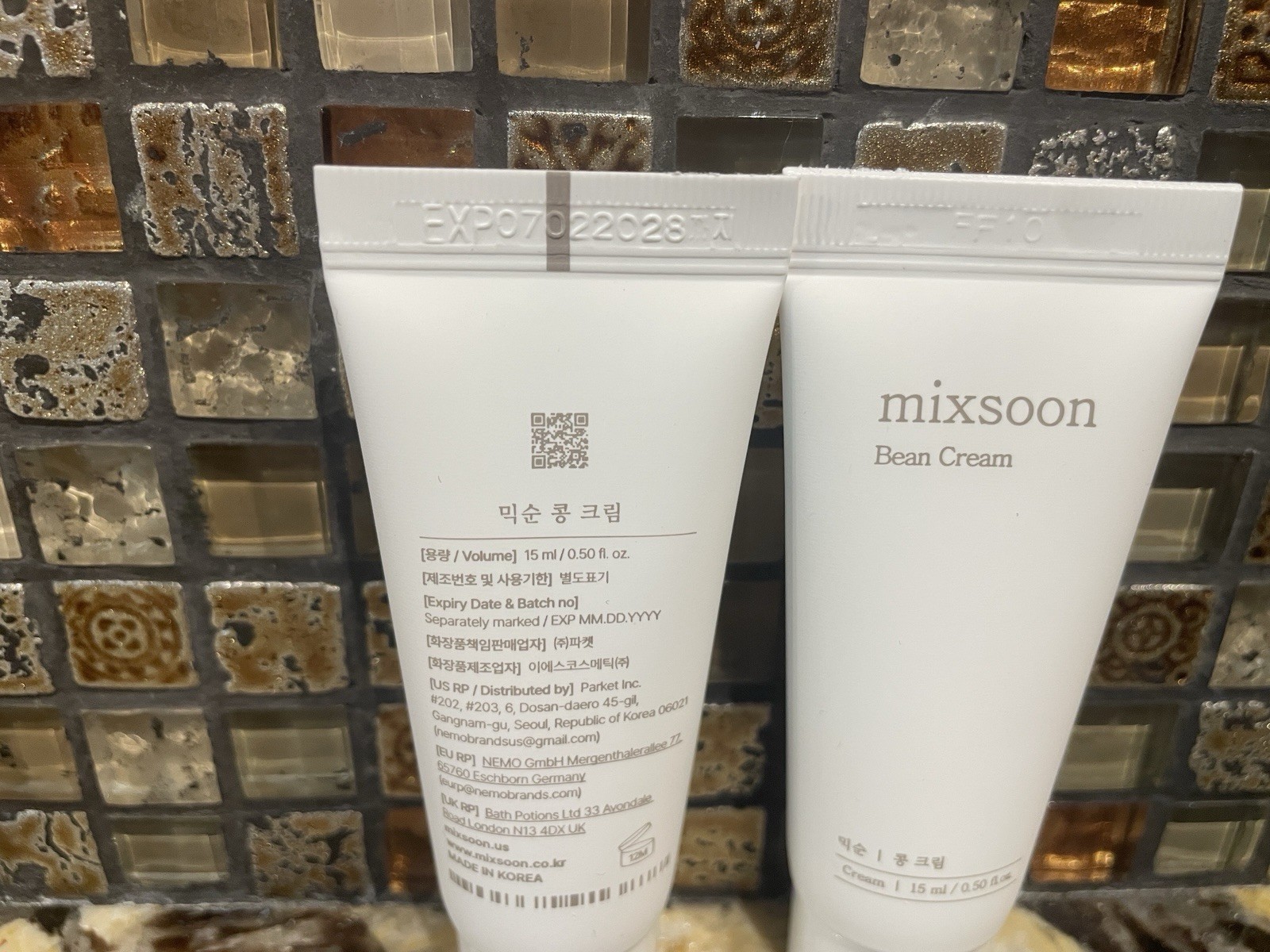 Bundle of 2 Mixsoon Bean Cream 0.50oz Each – 1.0 oz Total Expires 07/2028