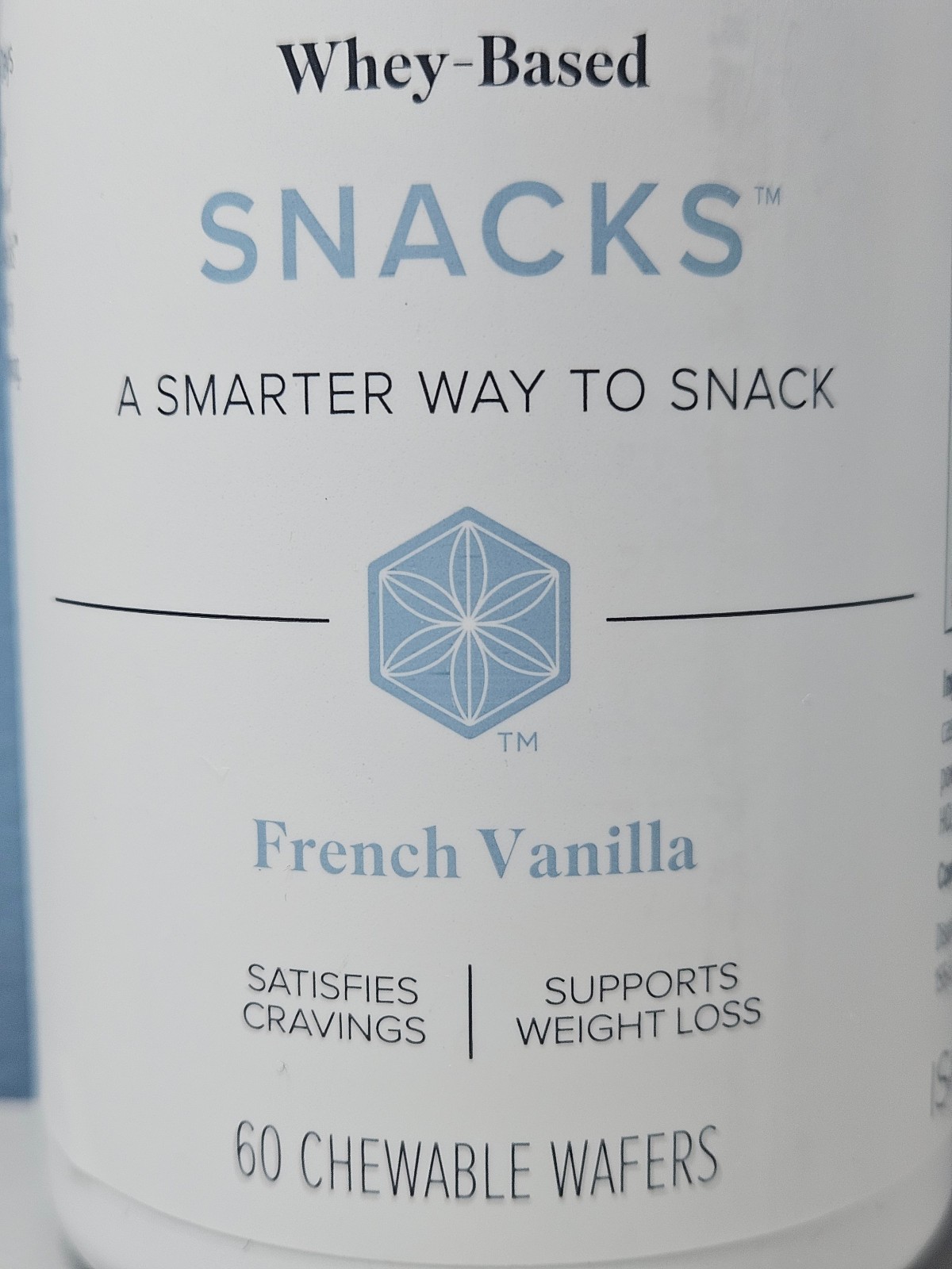 Isagenix Snacks French-Vanilla 60 Chewable Wafers – New & Sealed Exp 6/2028