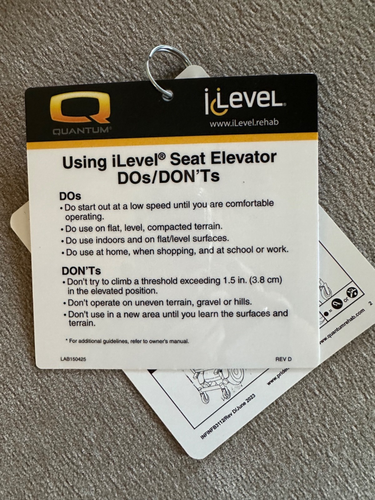 iLevel Edge 3 Stretto rehab power wheel chair 2026 with NEW LIFT!