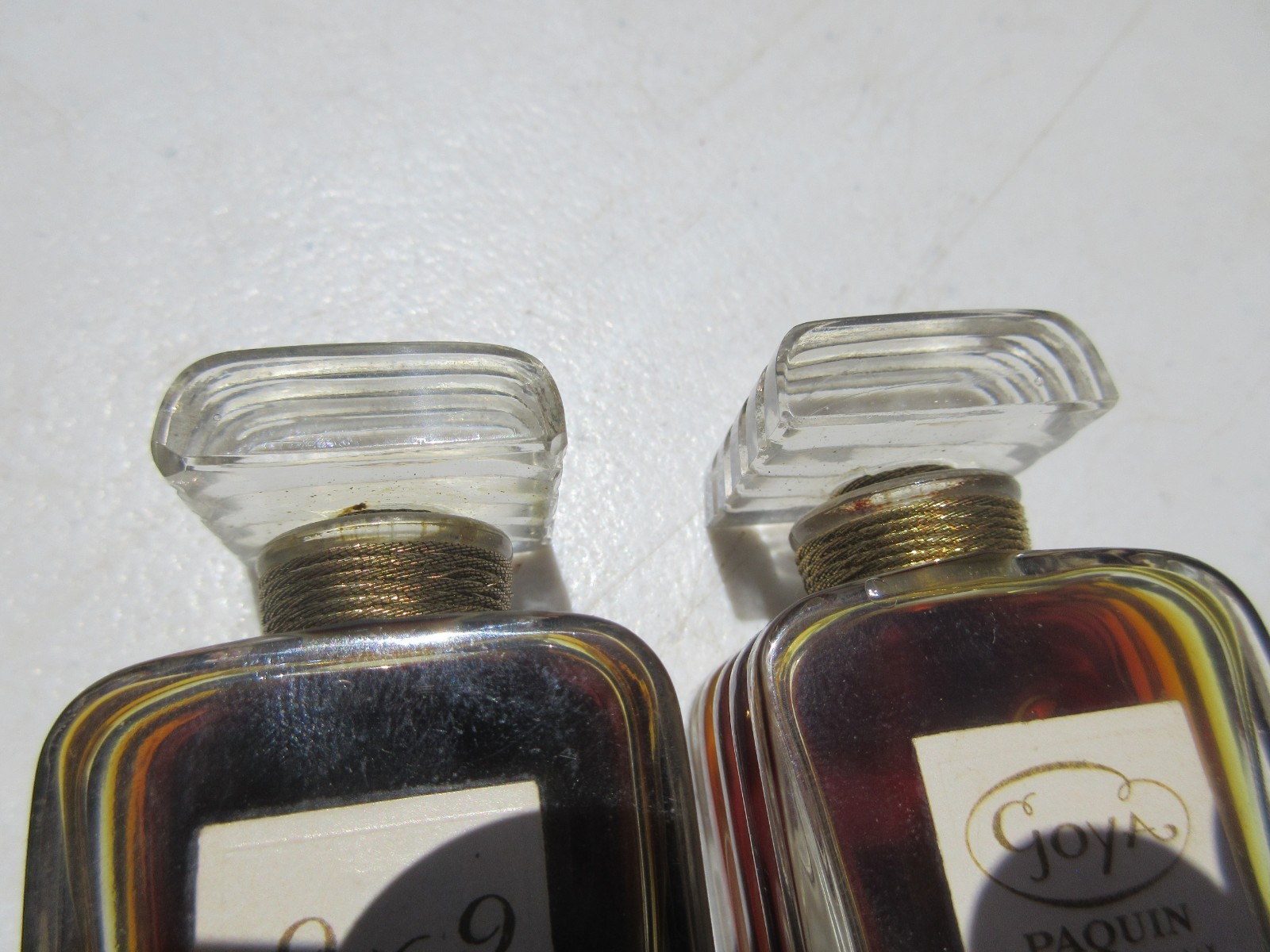 3 Vintage French Parfum by Paquin – ESPOIR – GOYA – 9X9 Perfume