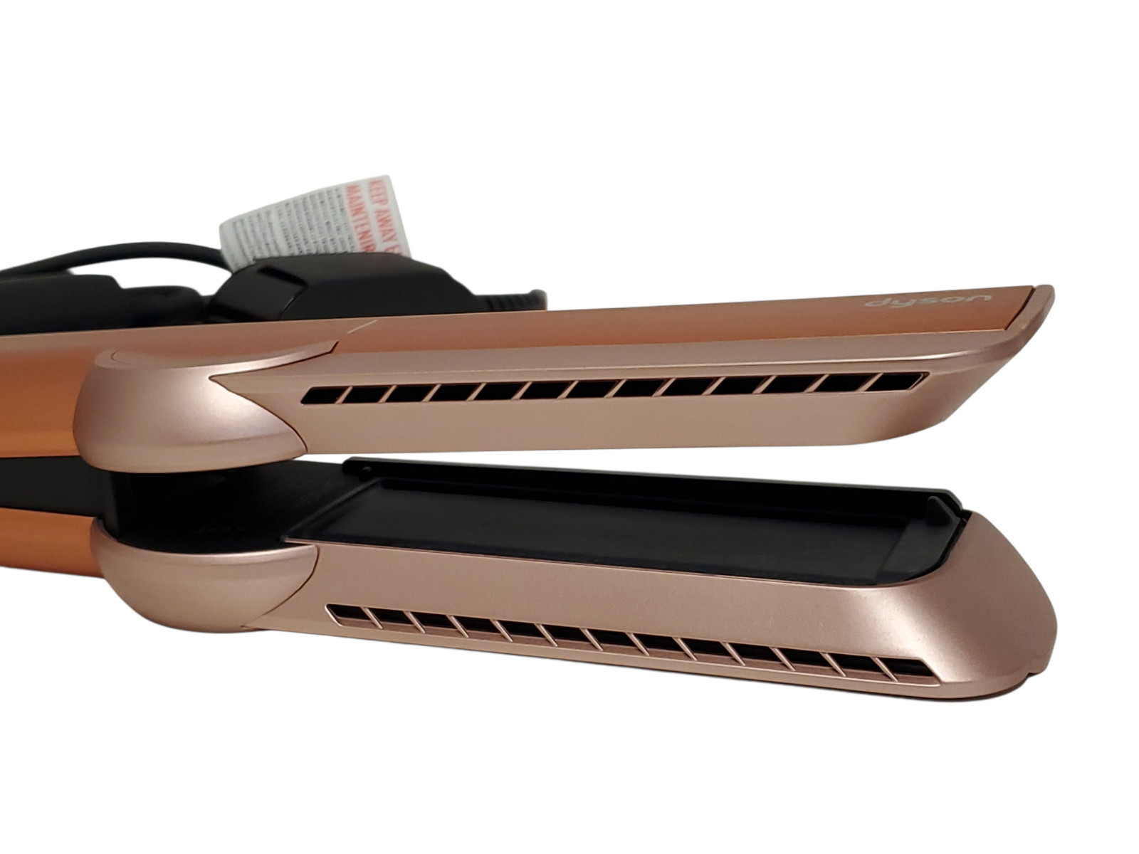 Dyson Airstrait Wet to Dry All Hair Straightener, No Heat Damage Amber Silk