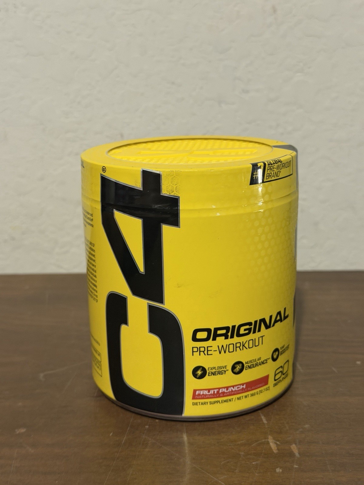 C4 Original Pre Workout with Creatine & Beta Alanine, 60 Servings Sealed