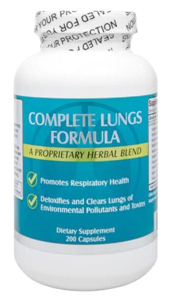 NuHealth Complete Lungs Formula 200 Capsules